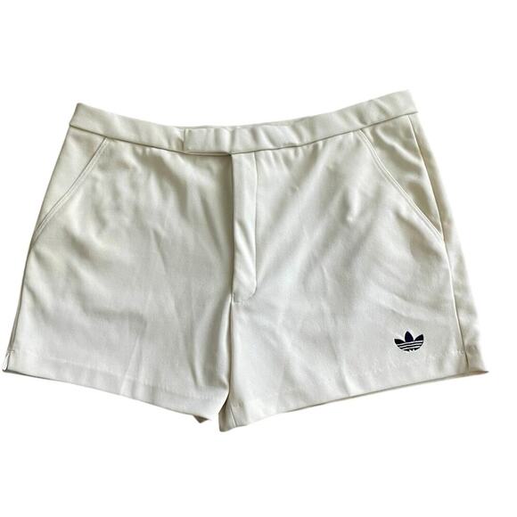 VINTAGE ADIDAS 1980 TENNIS SHORTS MADE IN HONG KONG SZ 36 MEN PICKLEBALL  SPORTY - Picture 4 of 14